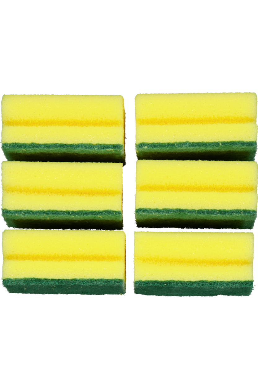 Schuursponsjes - Geel