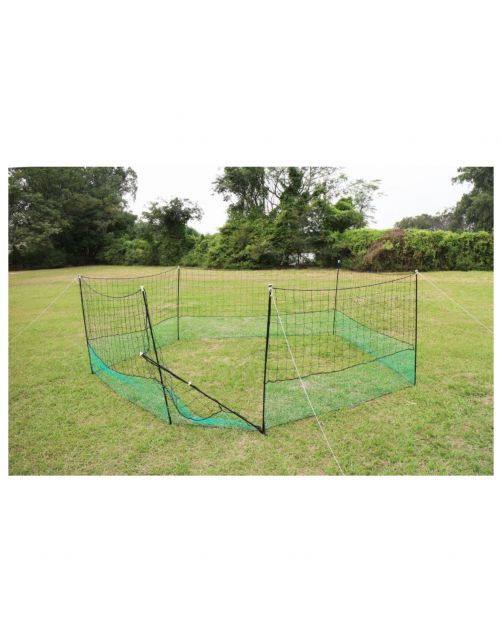 Homestyle Kippenren - Kippenhok - 12x1.27 m Groen Zwart