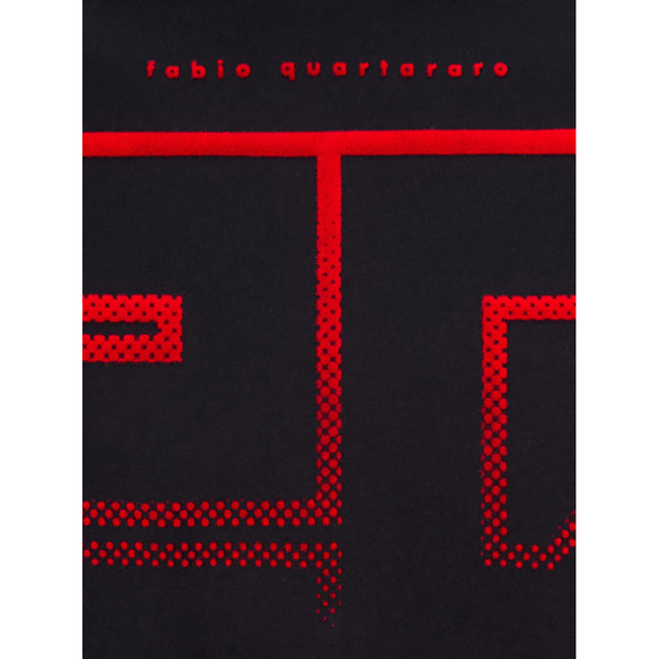 Fabio Quartararo - T-shirt Flock 20 Noir / Rouge