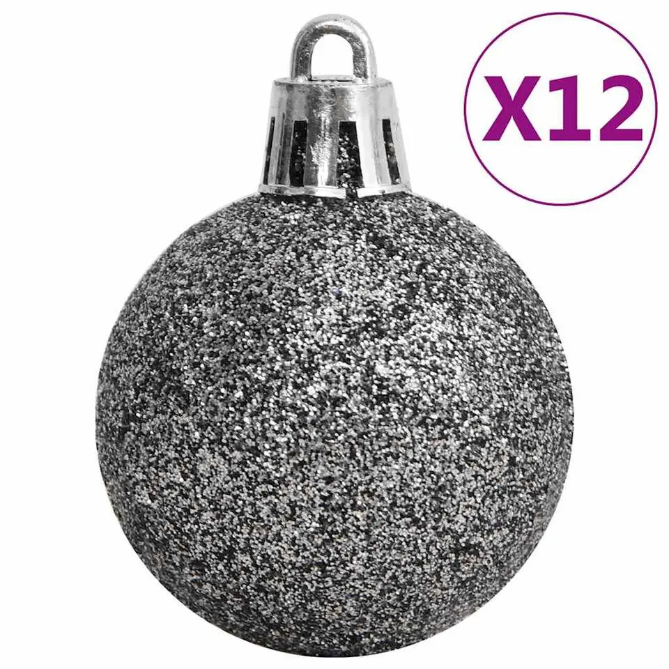 vidaXL - Kerstballenset - Multikleur - Polystyreen