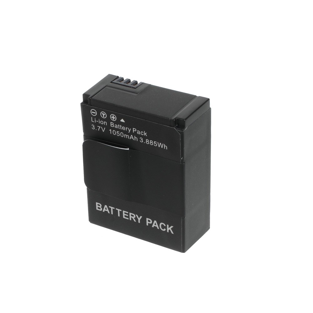GoPro Hero 3 / 3  Dual USB Ladegerät   4 Ersatzakkus AHDBT-201 / 301 - 3.7V / 1050mAh