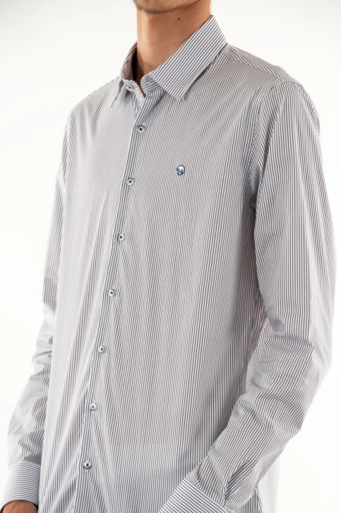 Chemise Benson & Cherry lazar blanc