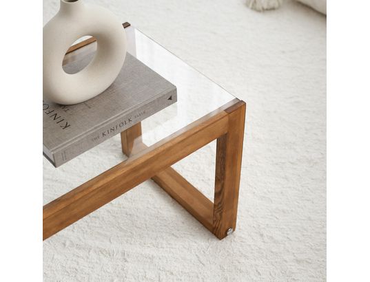 CONCEPT1 - Meuble TV Via bois 130 x 40 x h40 cm