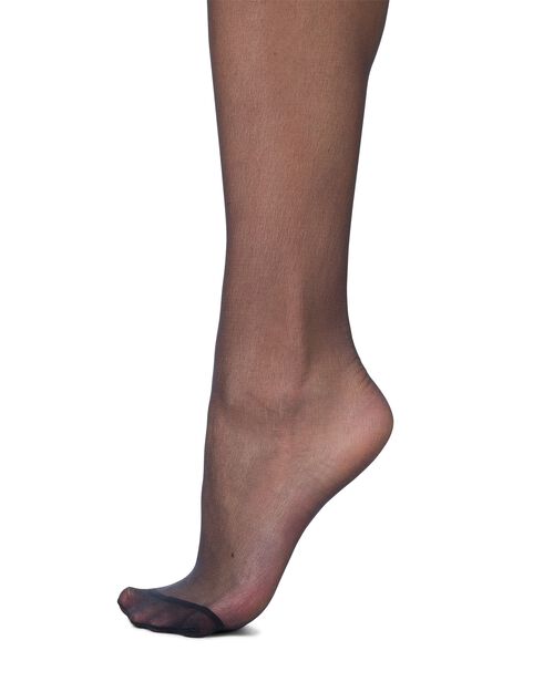 4 collants mats 20 deniers bleu foncé
