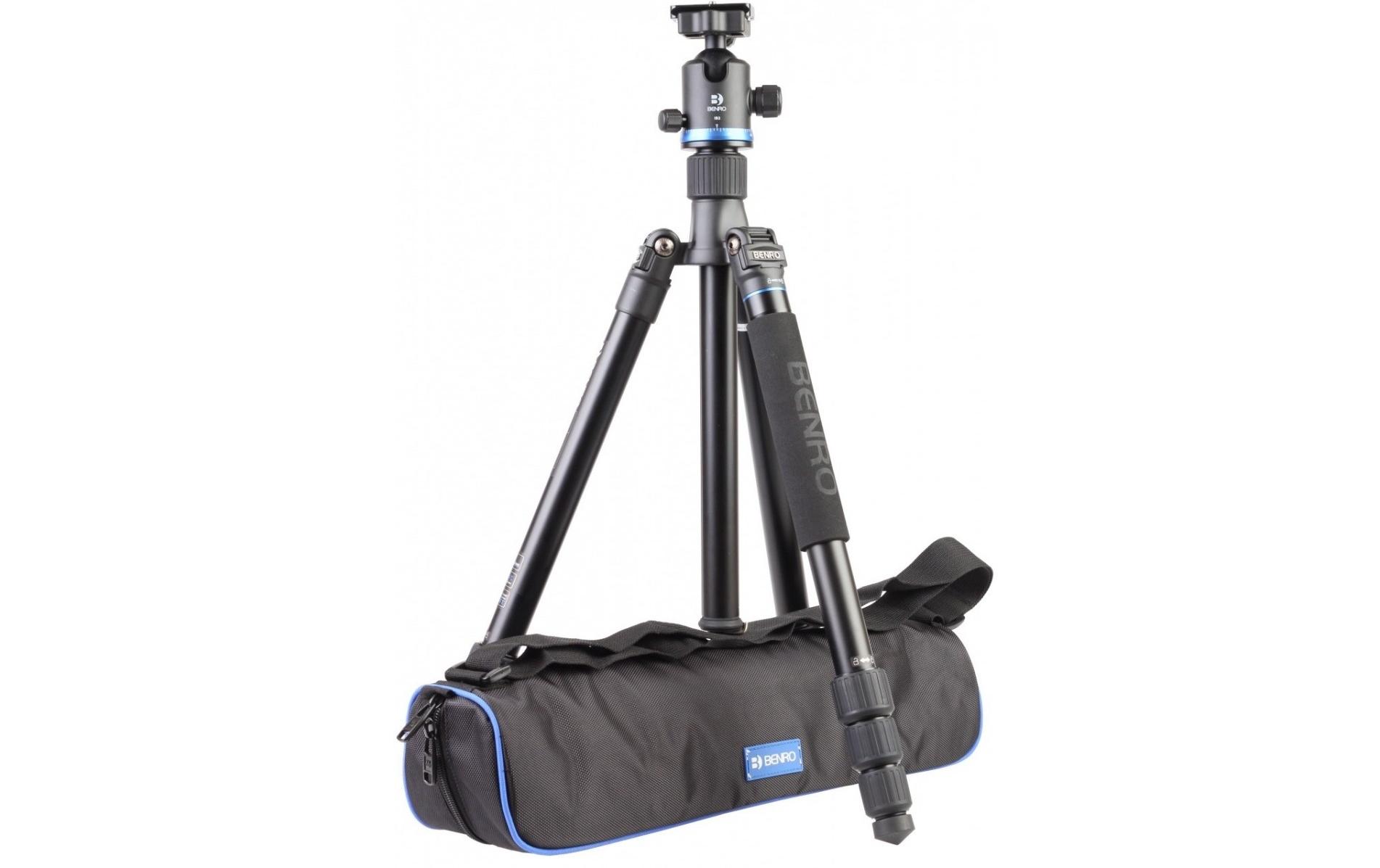 Stativ Kit FIF28AIB2 iFOTO Aluminium<br>Reisestativ mit Kopf und Tasche