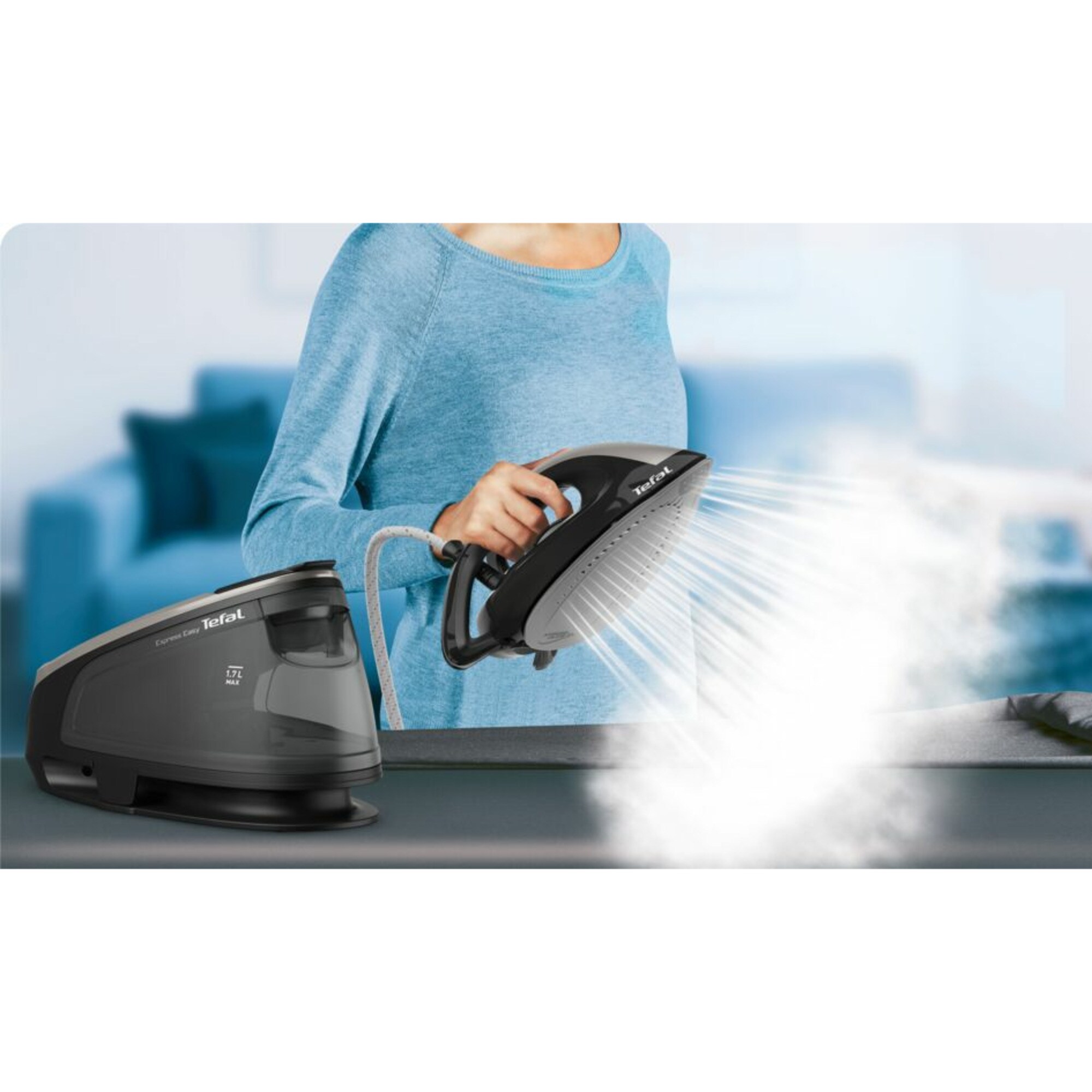 Tefal Dampfbügelstation Dampfbügelstation Express Easy SV6140