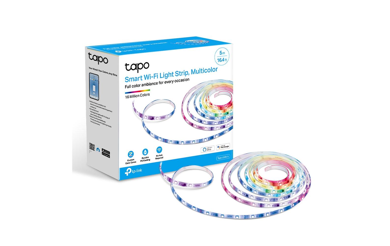 LED Stripe Tapo L920-5 5m MulticolorSmart WLAN Lichtstreifen, Multifarben