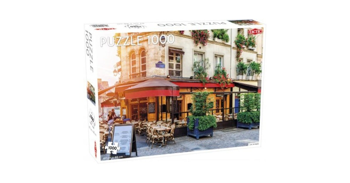 TacticPuzzel Around the World: Cafe in Paris  (1000 stukjes)