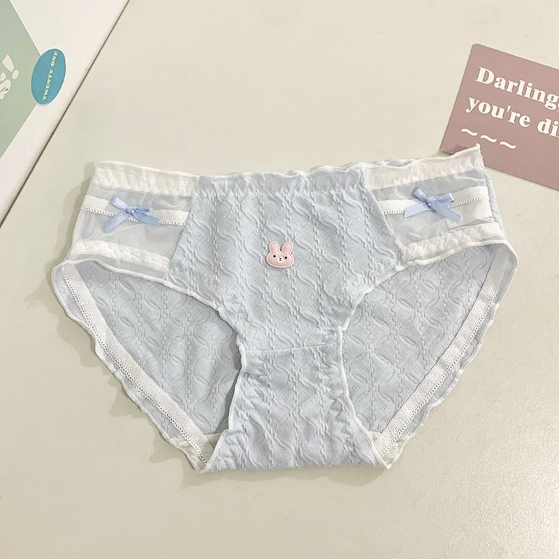 Nikiki - Konijn applique sla rand panty