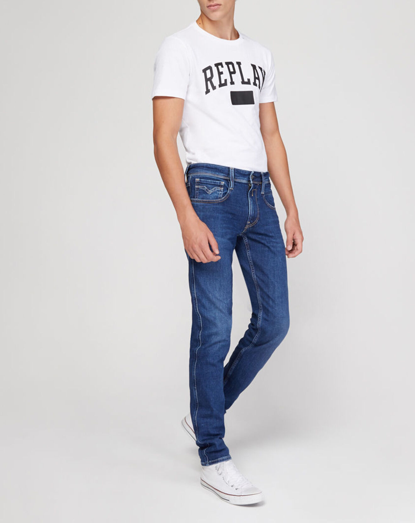 Replay Jean Replay bleu