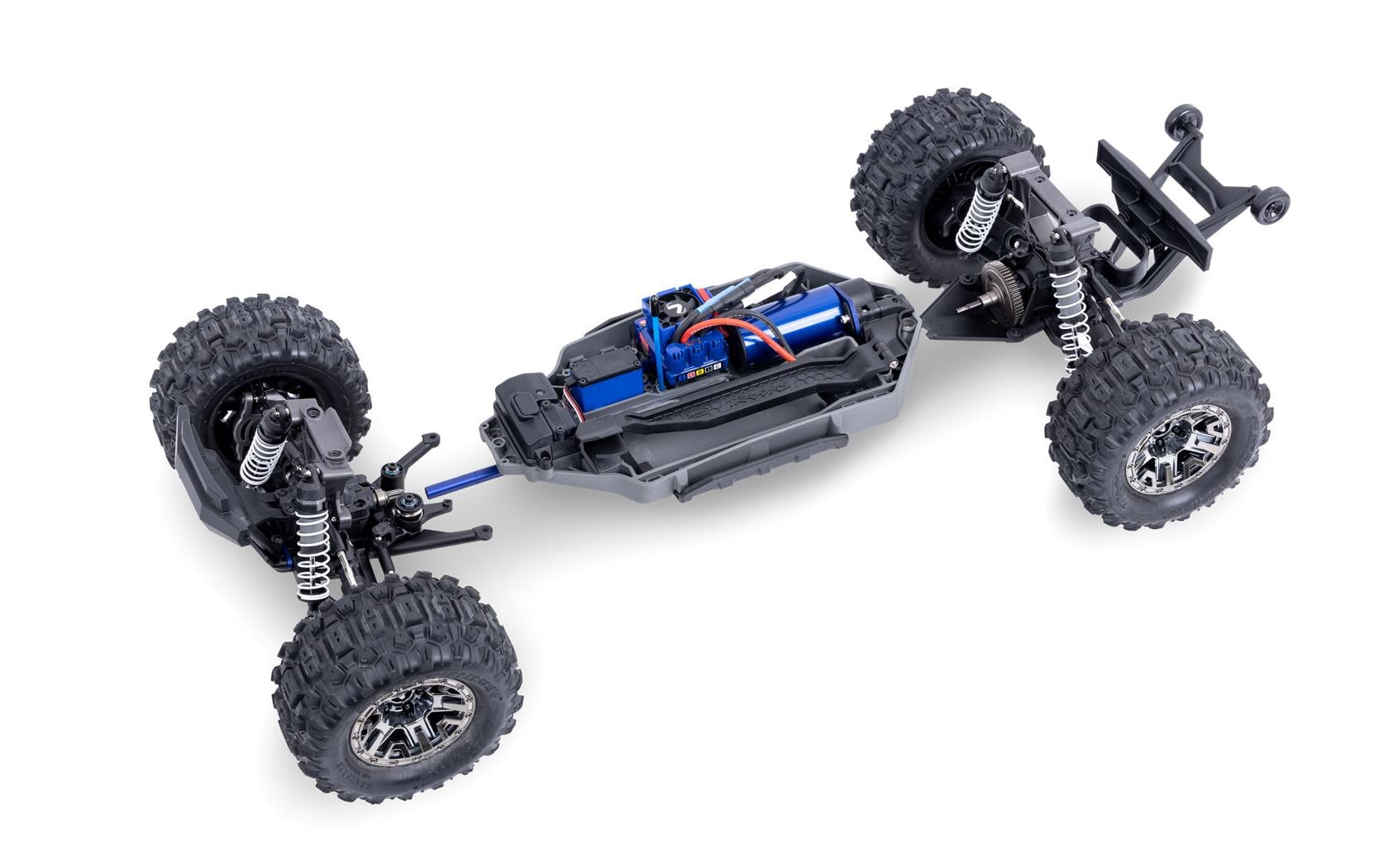Monster Truck Stampede 4x4 VXL Rot, ARTR, 1:10<br>Robuster 4WD Brushless Monstertruck