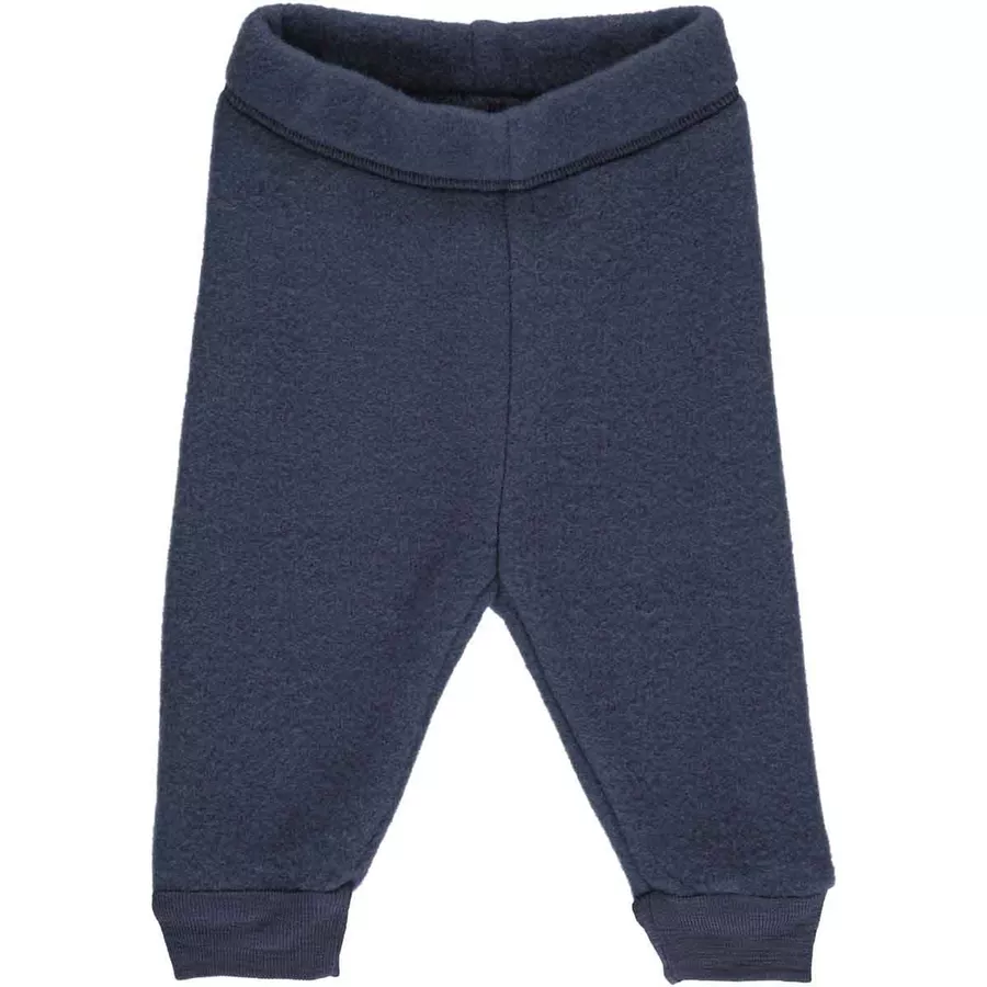 Müsli Babyhose aus Merinowolle blue