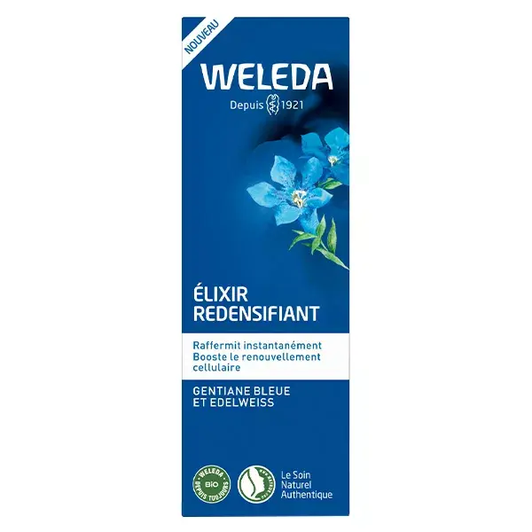 Elixir Redensificador Orgânico Weleda de Genciana Azul e Edelweiss 30ml