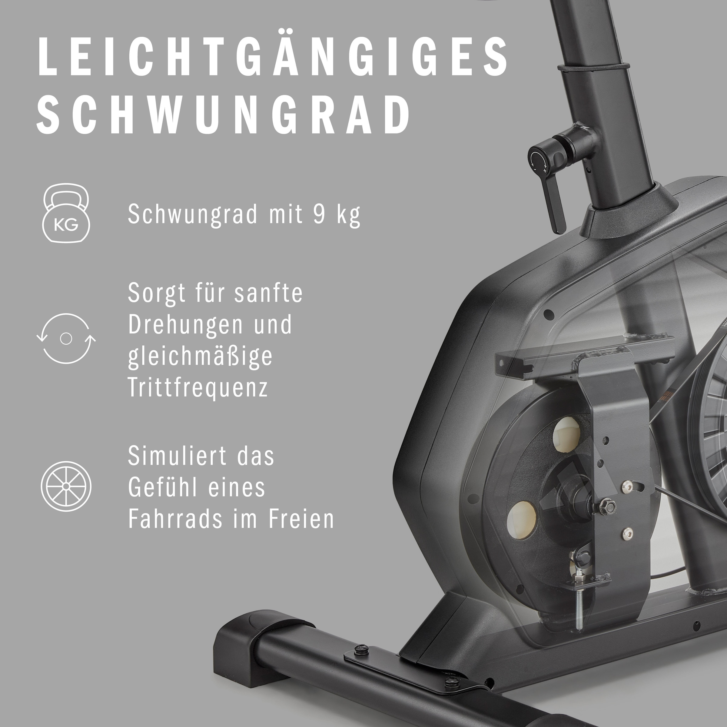 adidas Performance Ergometer »C-24c« Schwungmasse ca. 7 kg, 32 Widerstandsstufen