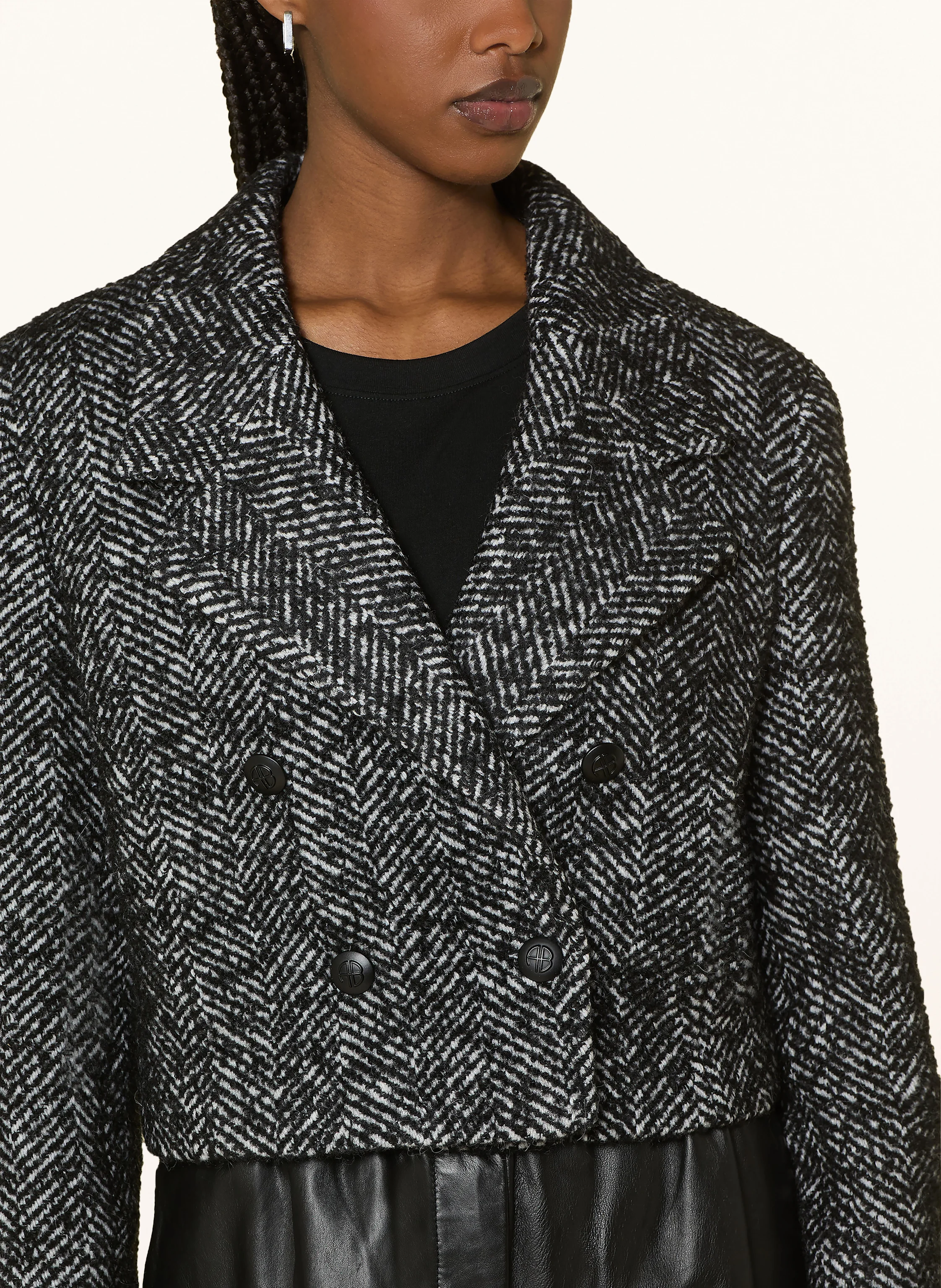ANINE BING Cropped-Blazer VIENNA