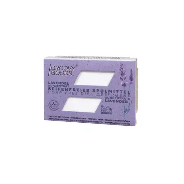Seifenfreies, festes Spülmittel, Bio-Lavendel