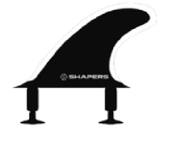 Shapers Soft Board Tri Fin - Thruster - M