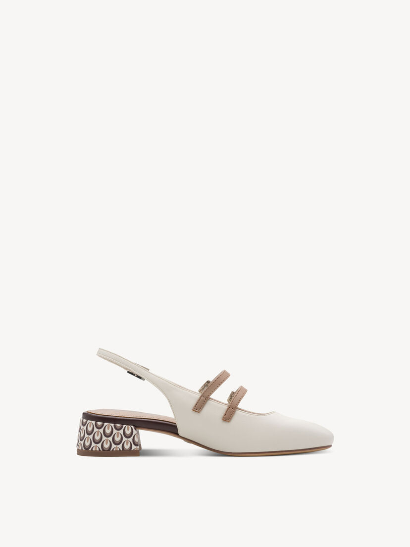 Slingpumps - wit