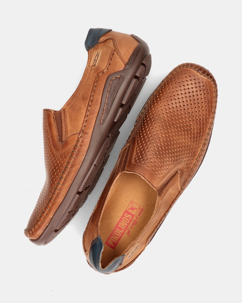 Pikolinos Azores Instapschoenen  - cognac