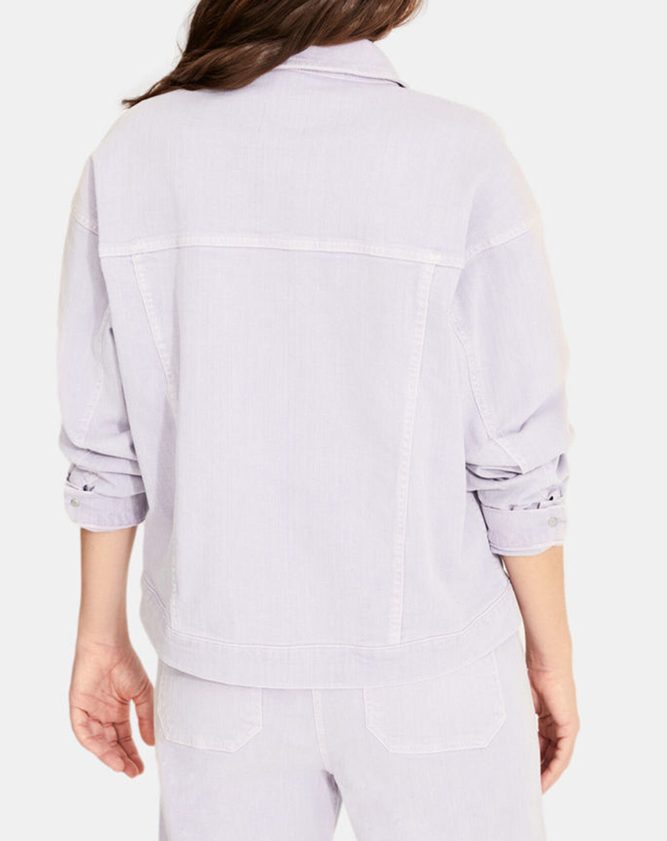 Yerse Veste en Jean Coralie violet