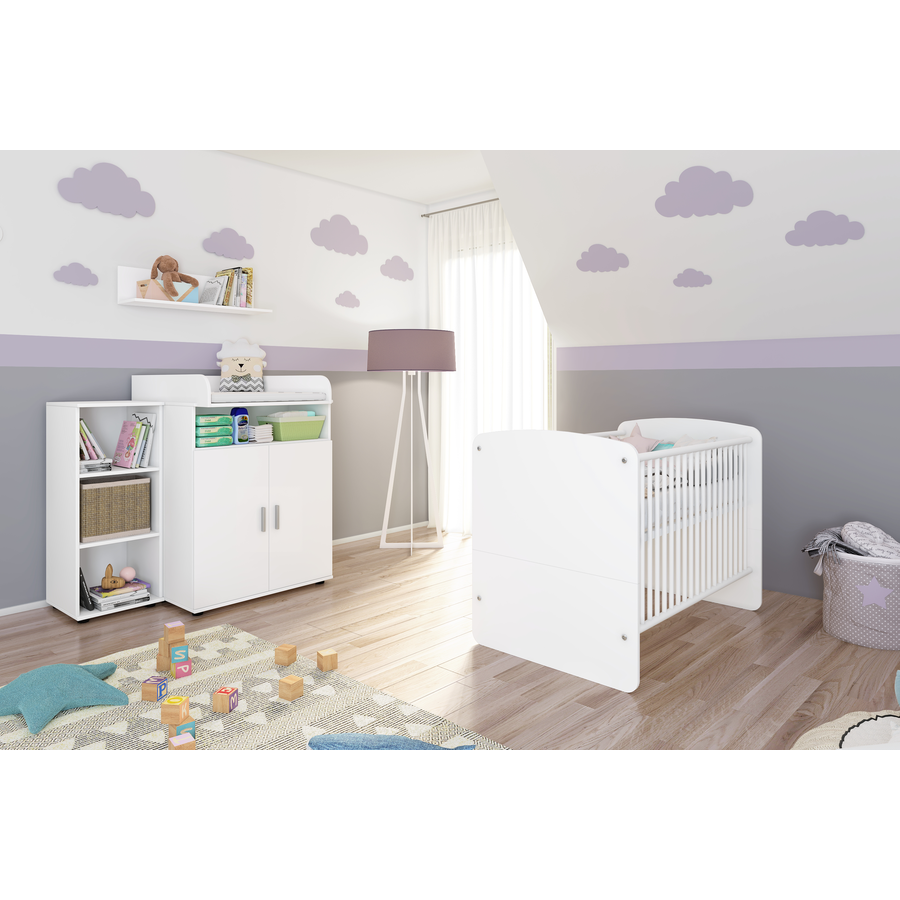 nonjoo. Kinderzimmer Mey 6-teilig weiß