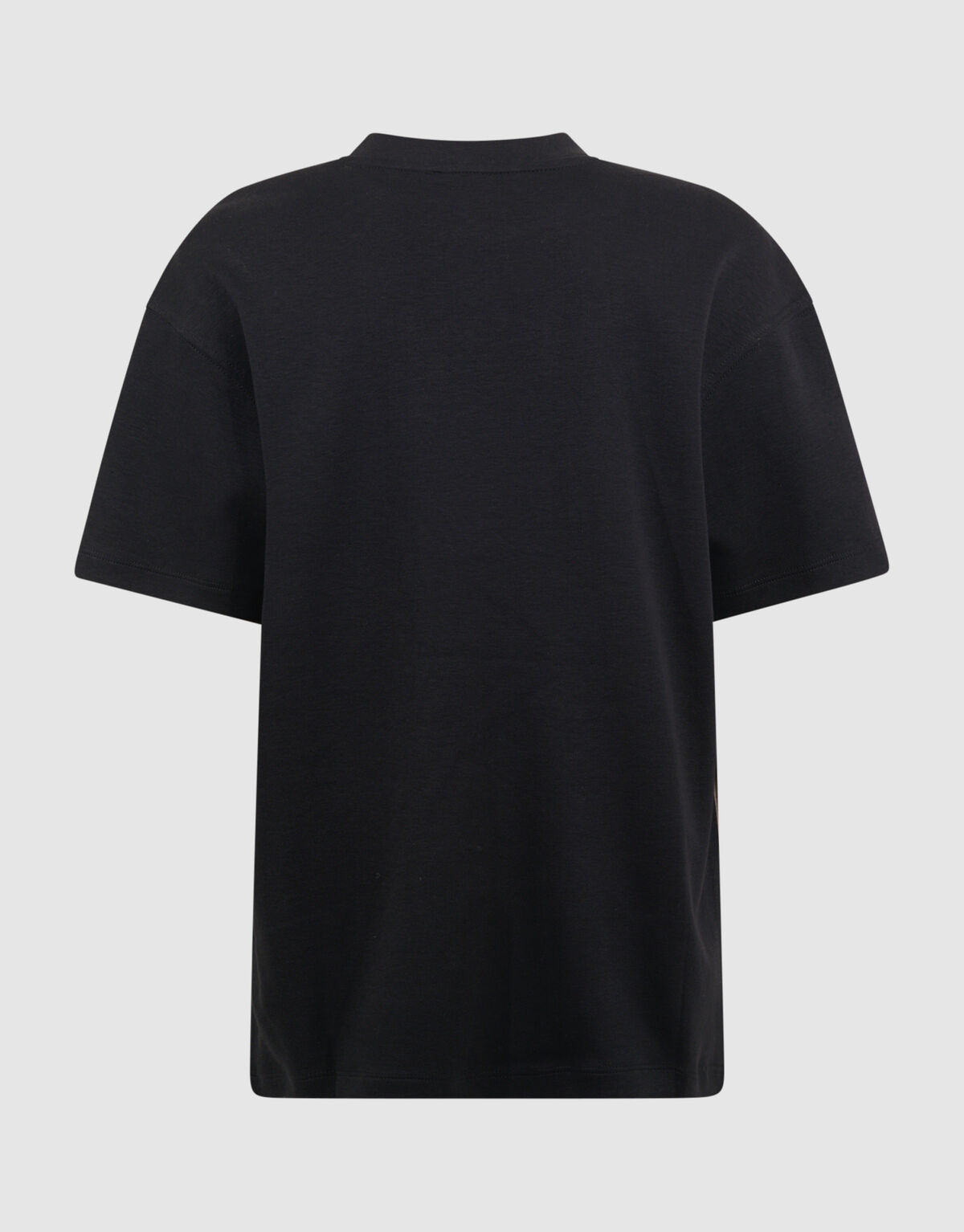 Basis Label T-shirt Zwart
