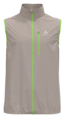 Veste Running Sans Manches Odlo Zeroweight Gris