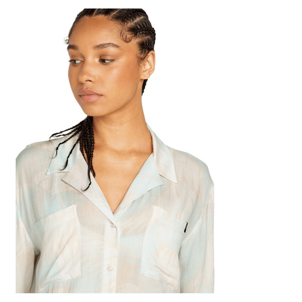 Volcom PALMY NITES - Chemise Femme melon