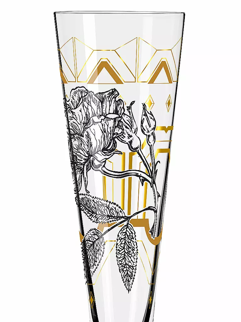 RITZENHOFF Champagnerglas Goldnacht Champus #29 Lisa Hofgärtner 2023 gold