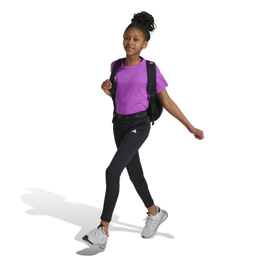 adidas Collant Techfit - Noir/Gris/Blanc Enfant