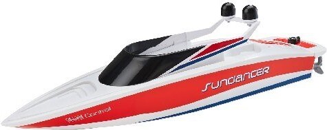 Revell Controll - Sundancer Rc Boat - Fjernstyret Speedbåd - Hvid Rød