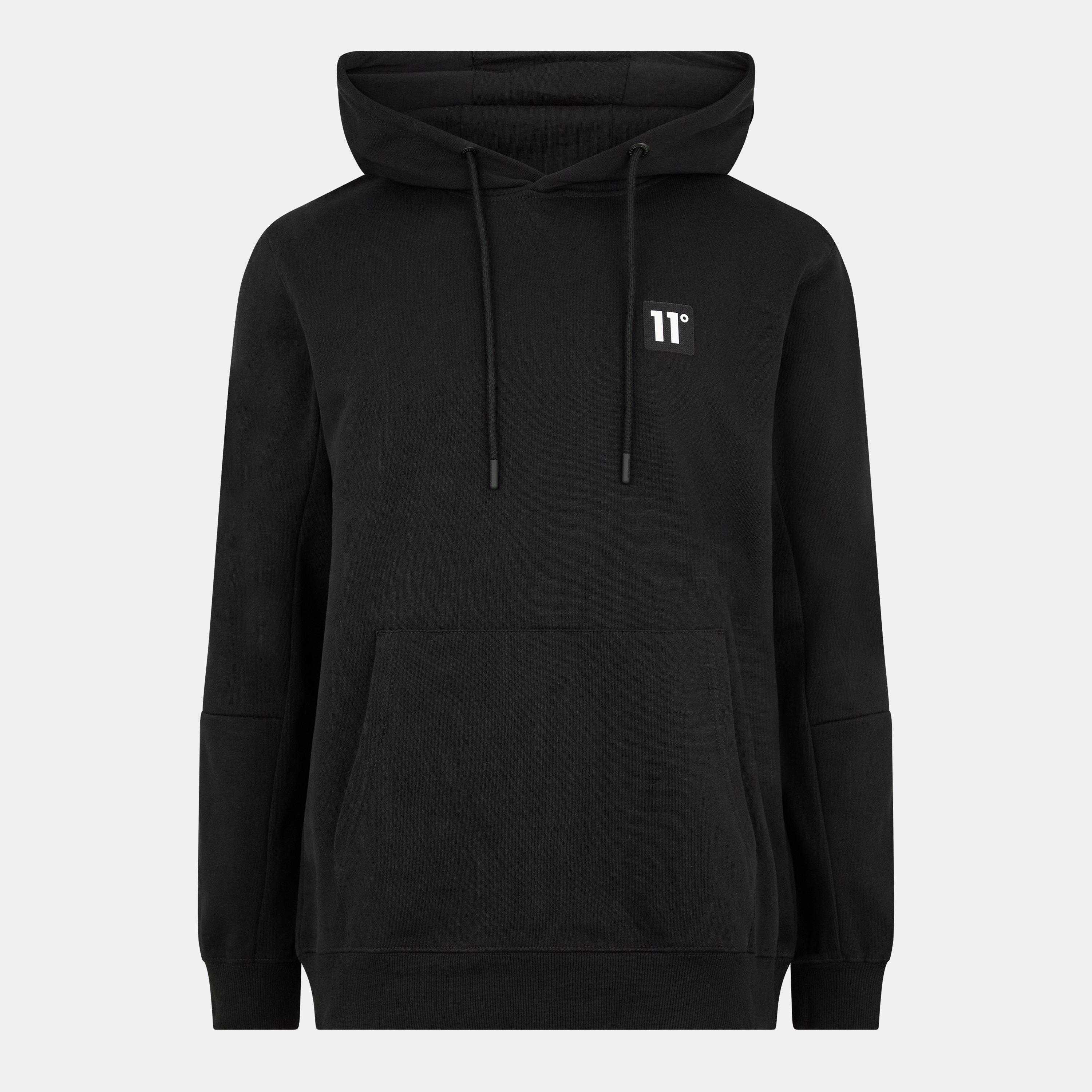 11 Degrees 11D Logo Hoodie Mens
