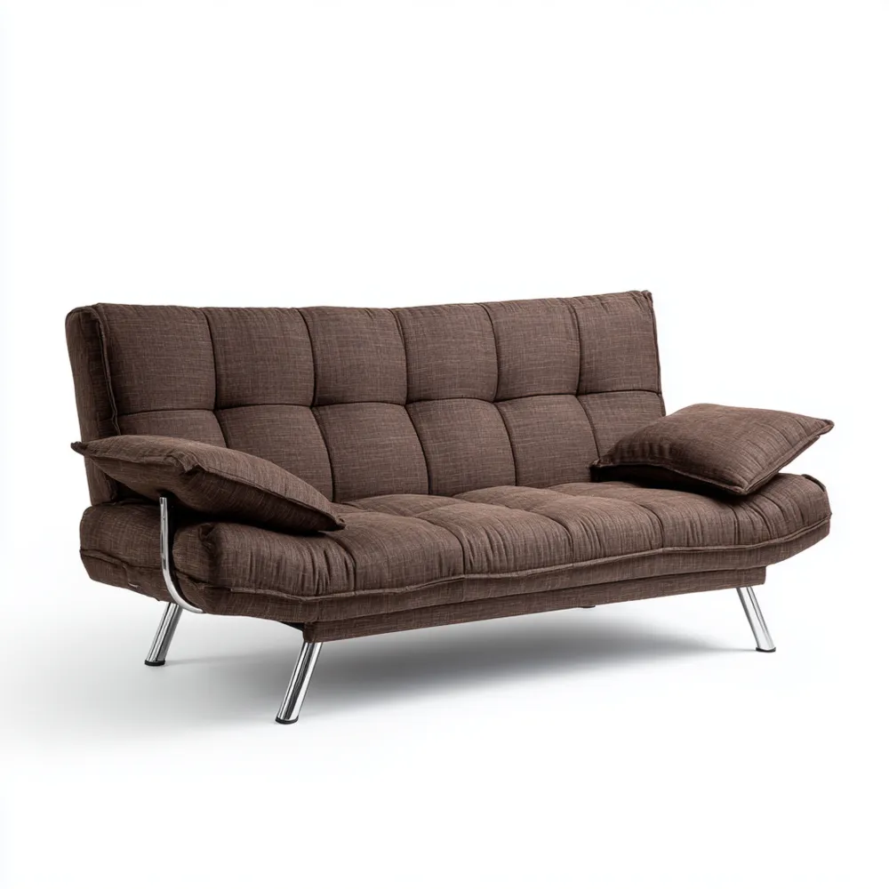 2-Sitzer-Sofa Stoff 180x85x85 cm – Braun – Modernes Design