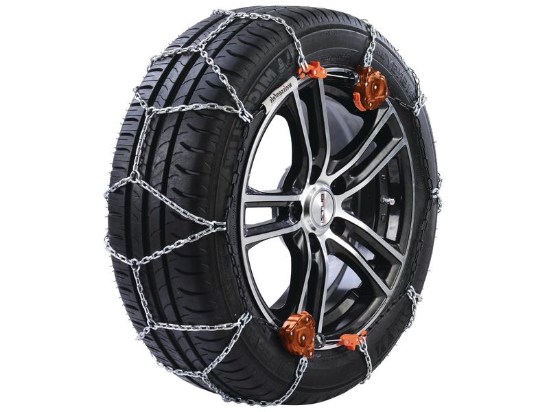 Weissenfels Stahlschneekette Attiwa Clack & Go 5 Schneekette Grip Automatic mit zwei automatischen Spannungsvorrichtungen