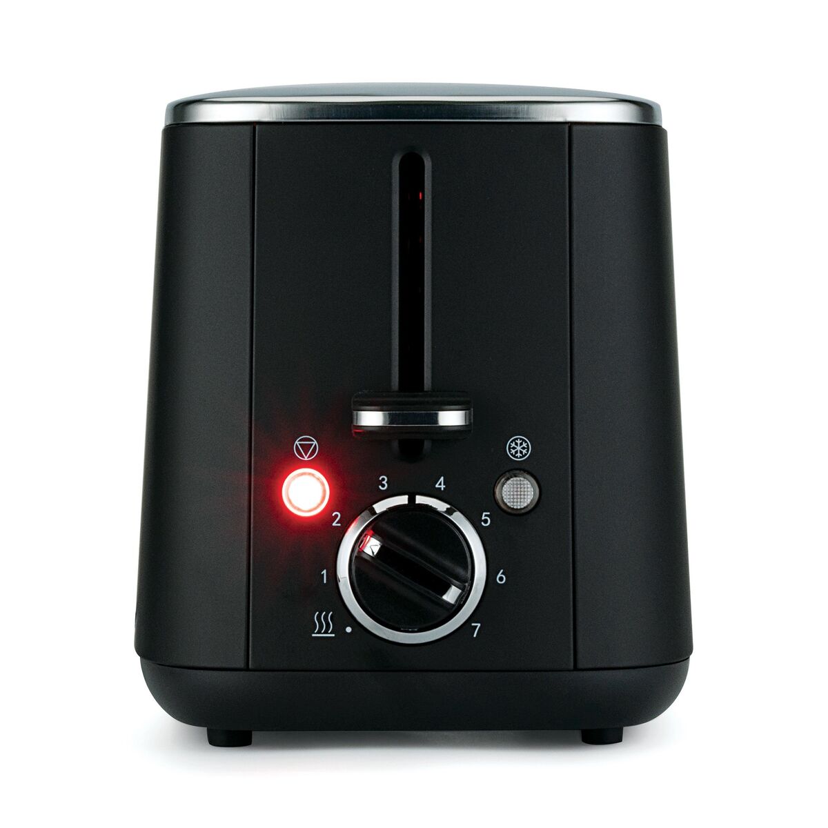 TO2B-1000 brødrister, svart