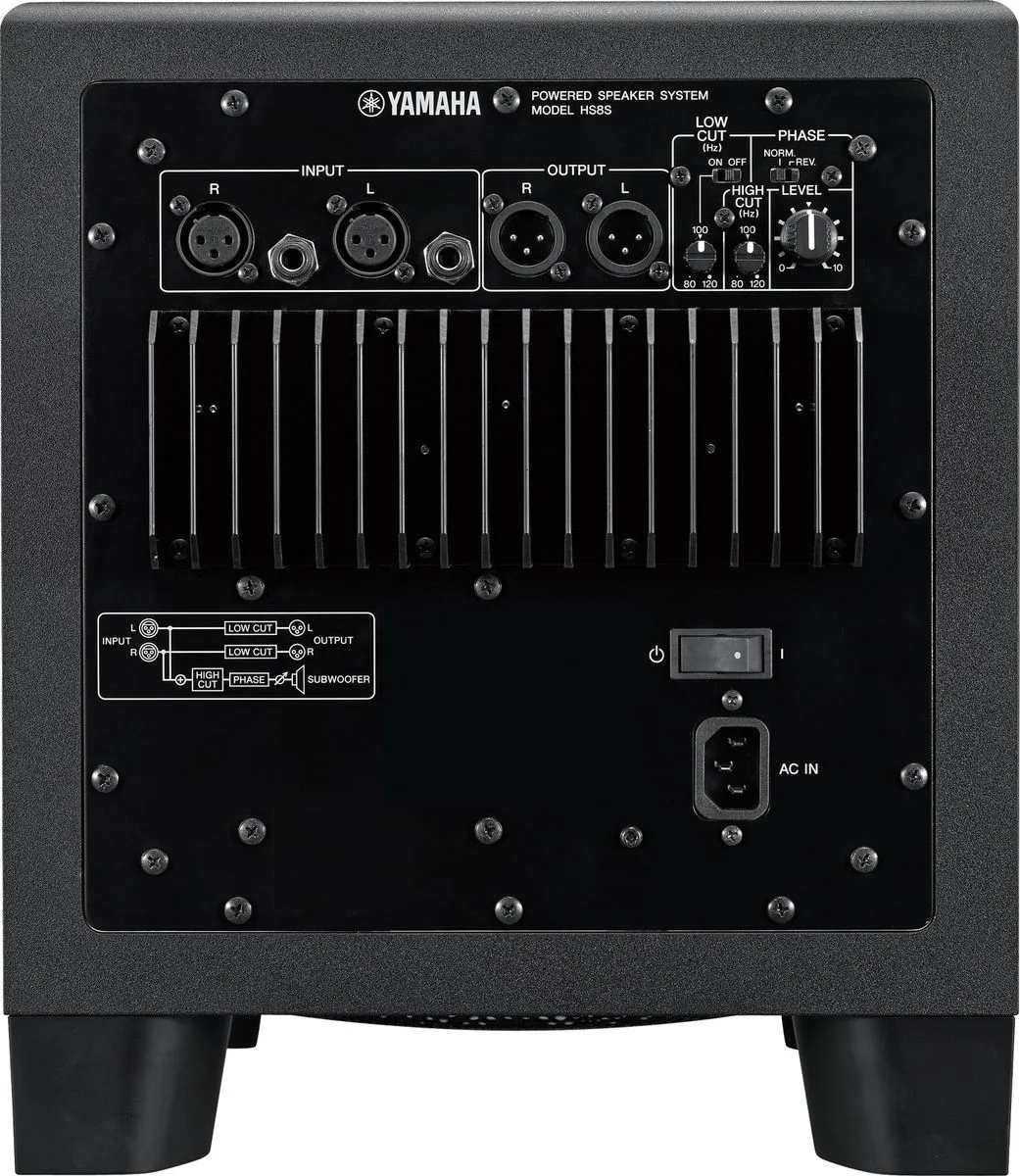 Yamaha HS8S Caissons de basses