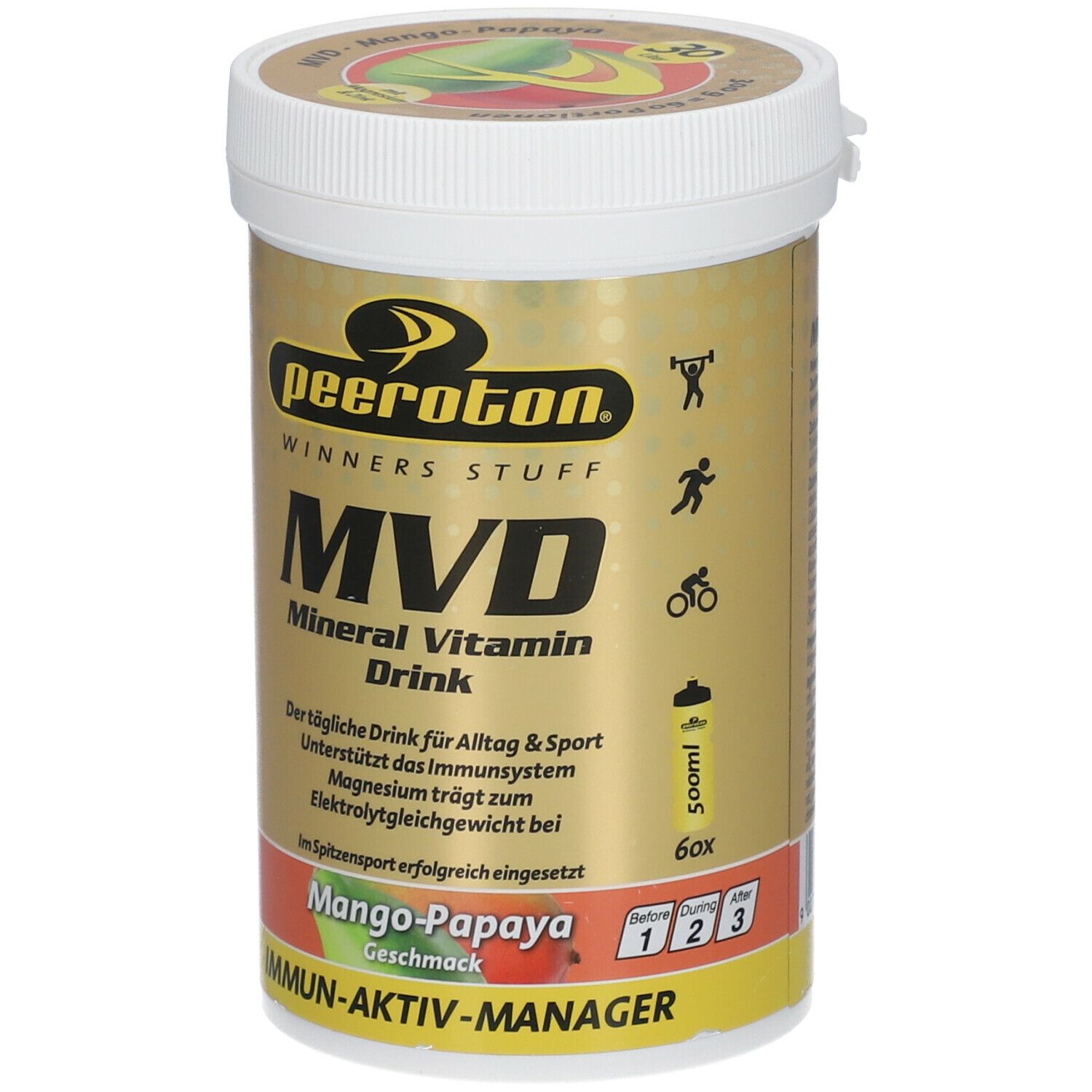peeroton® MVD Mineral Vitamin Drink Mango Papaya