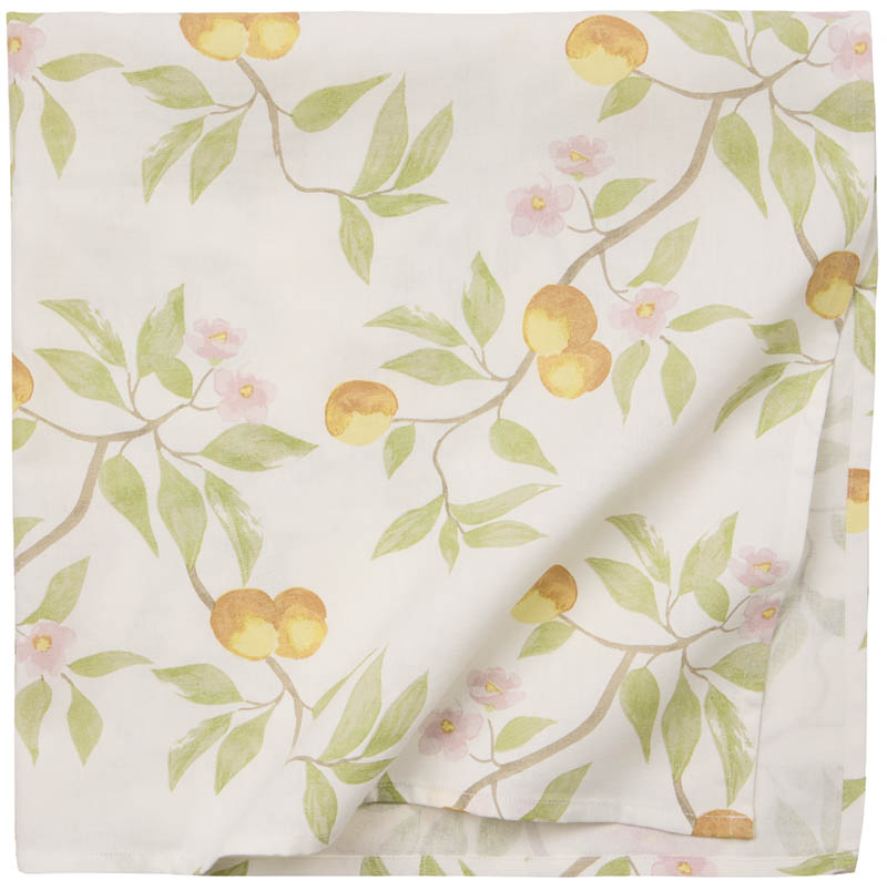 Peach duk 90x90 cream