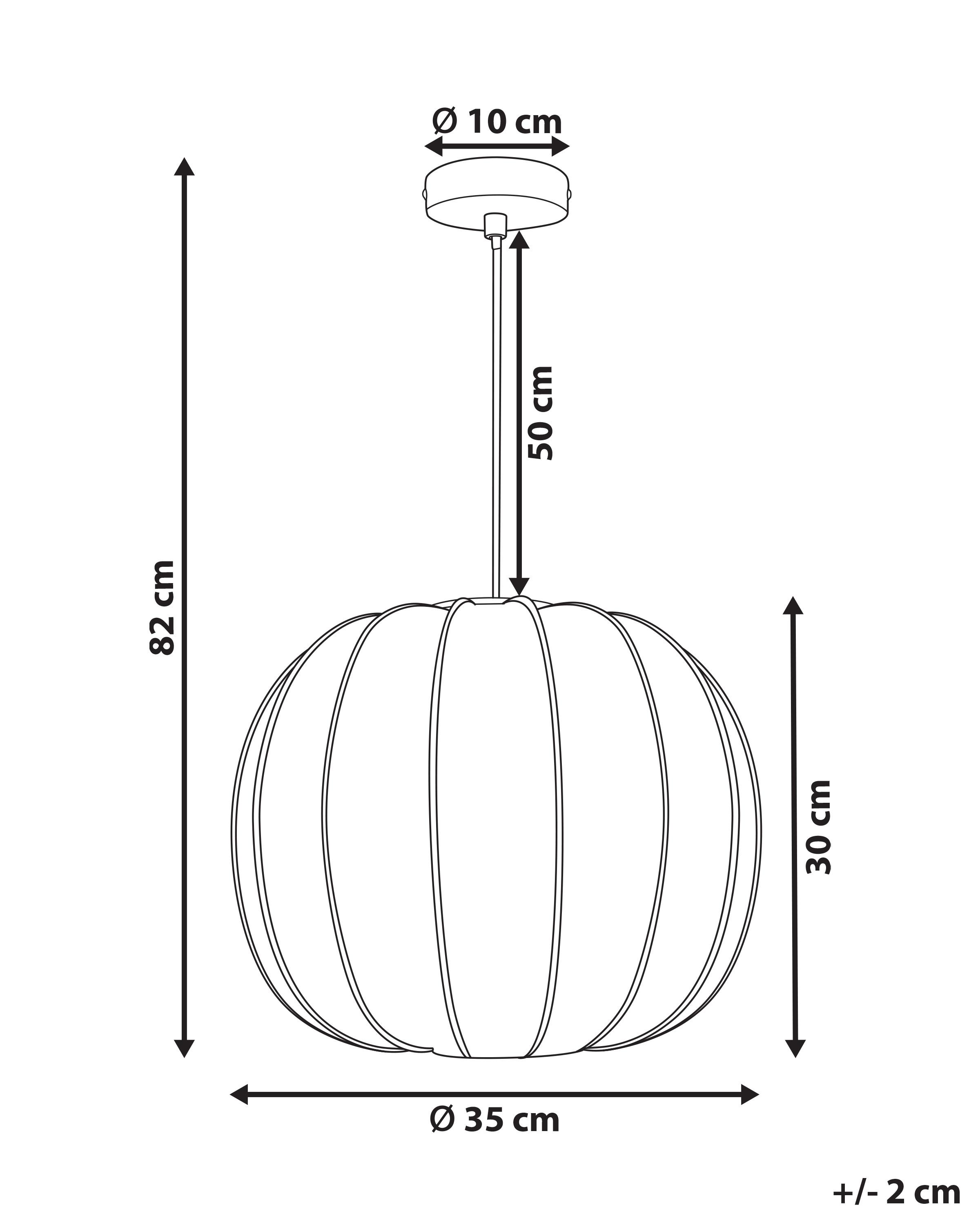 Hanglamp MARIETA Wit