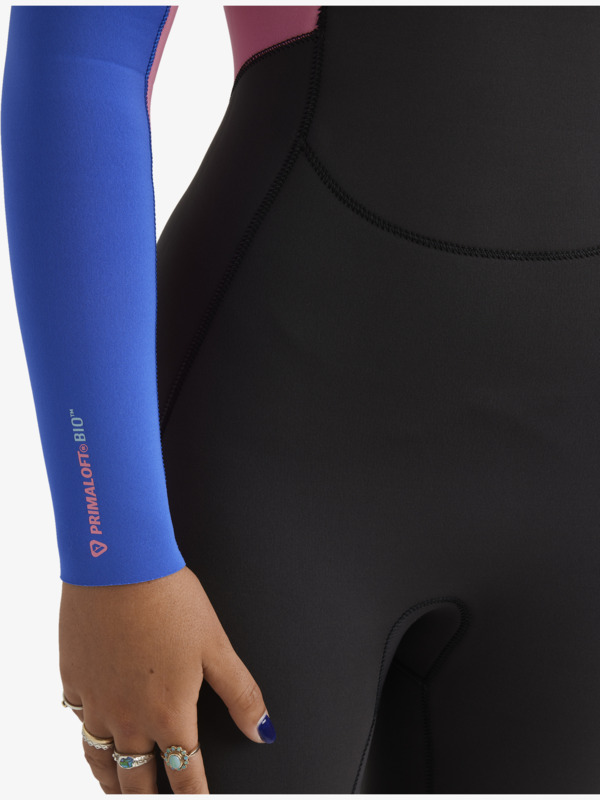 4/3mm Prologue+ Combinaison de surf back zip Bleu Femme
