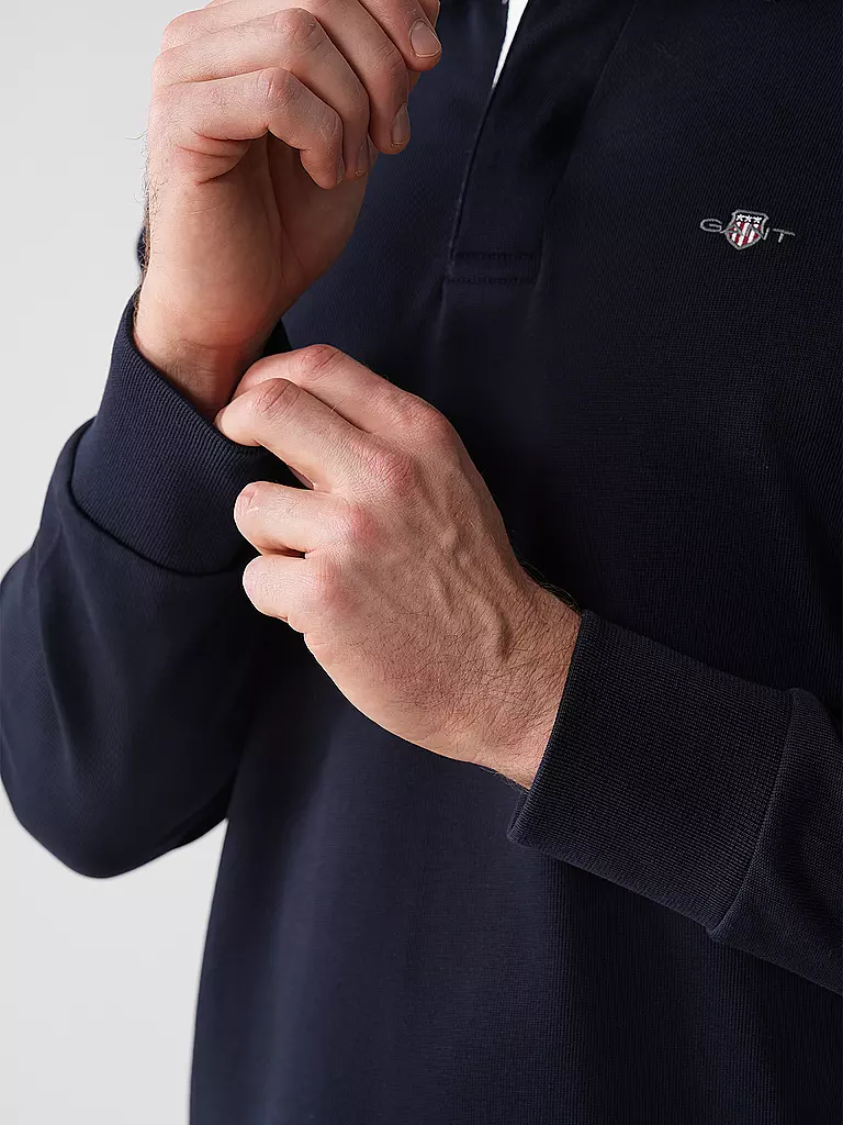 GANT Rugbysweater dunkelblau