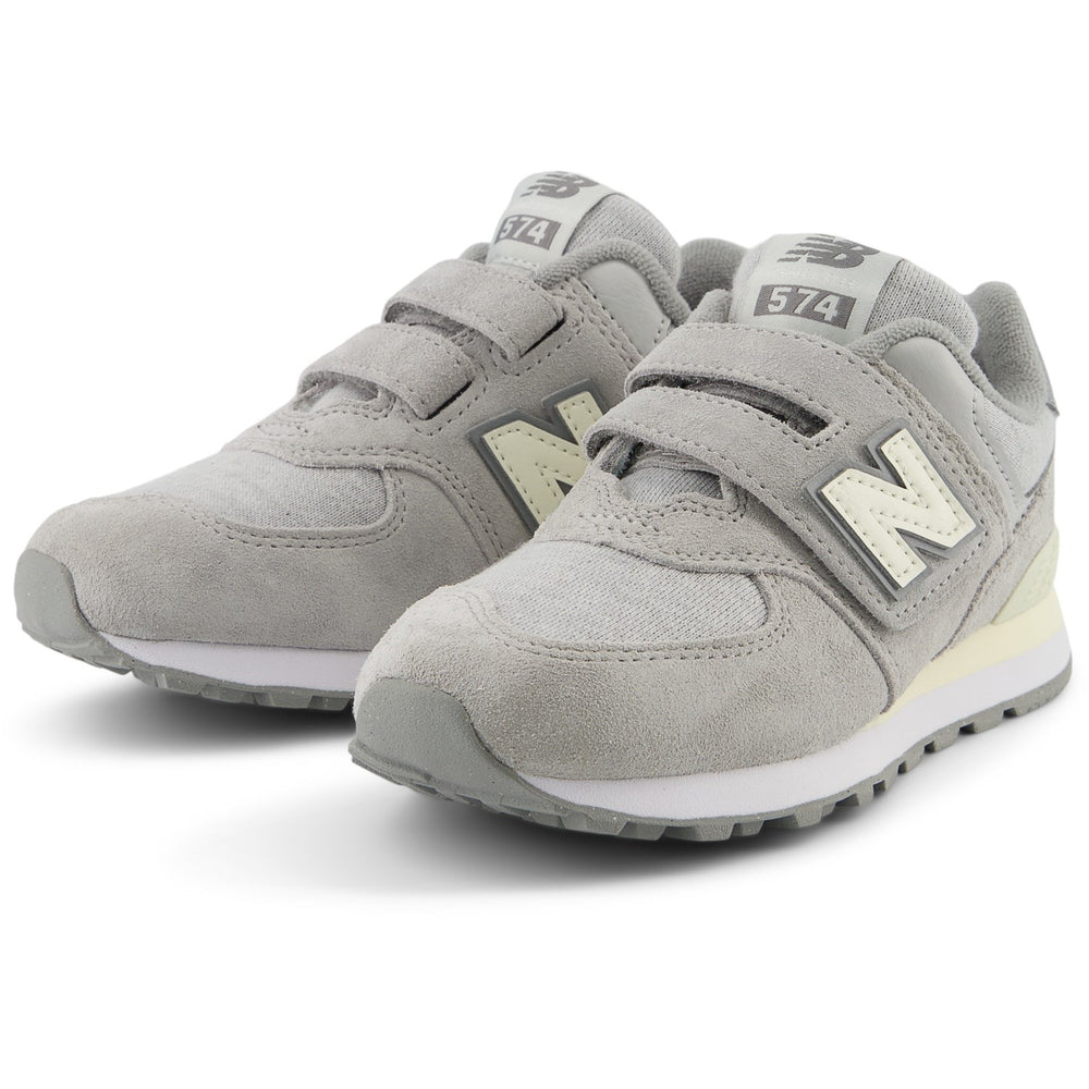 Køb New Balance 574 Kids Hook & Loop Sneakers Concrete