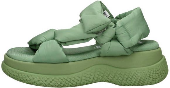 Bronx Groene Chunky Sandalen Bru-Te Stijl Green Dames
