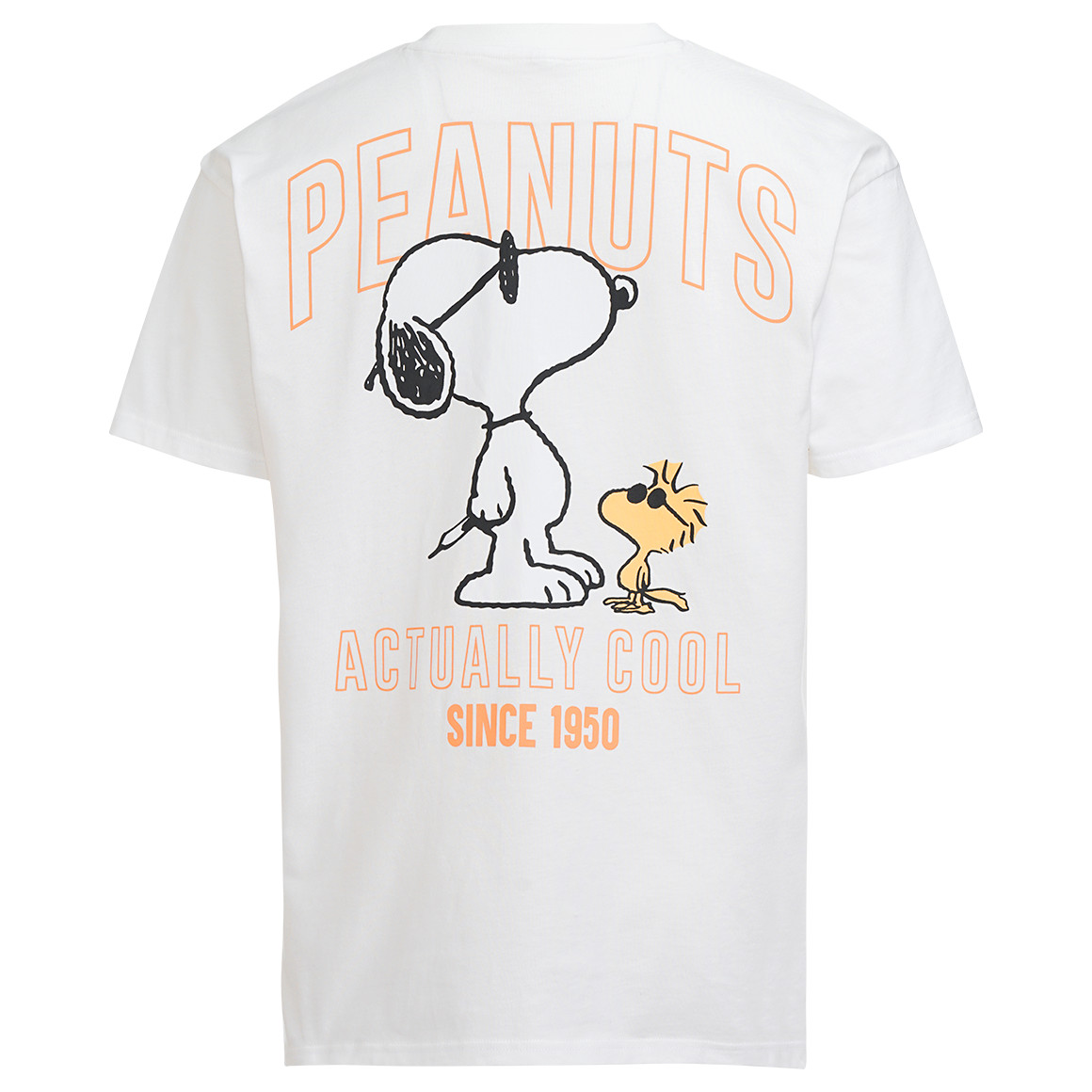 Jonas Nielsen Peanuts T-Shirt mit Print weiss