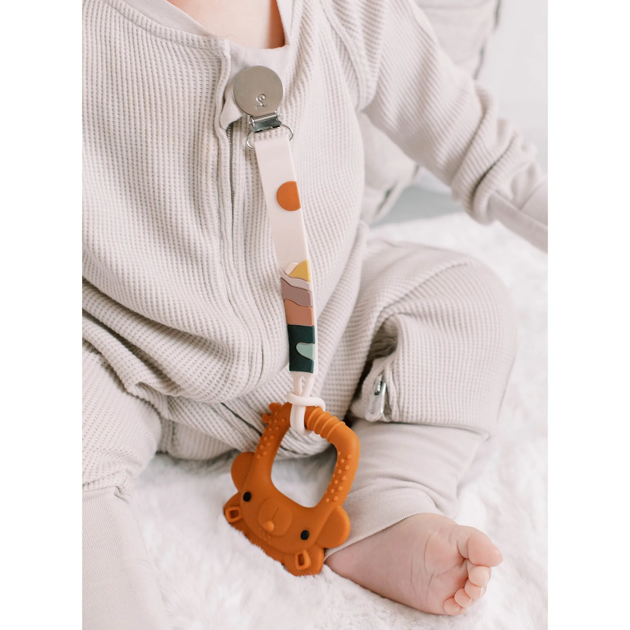 Loulou Lollipop Jouet de Dentition en Silicone - Lion