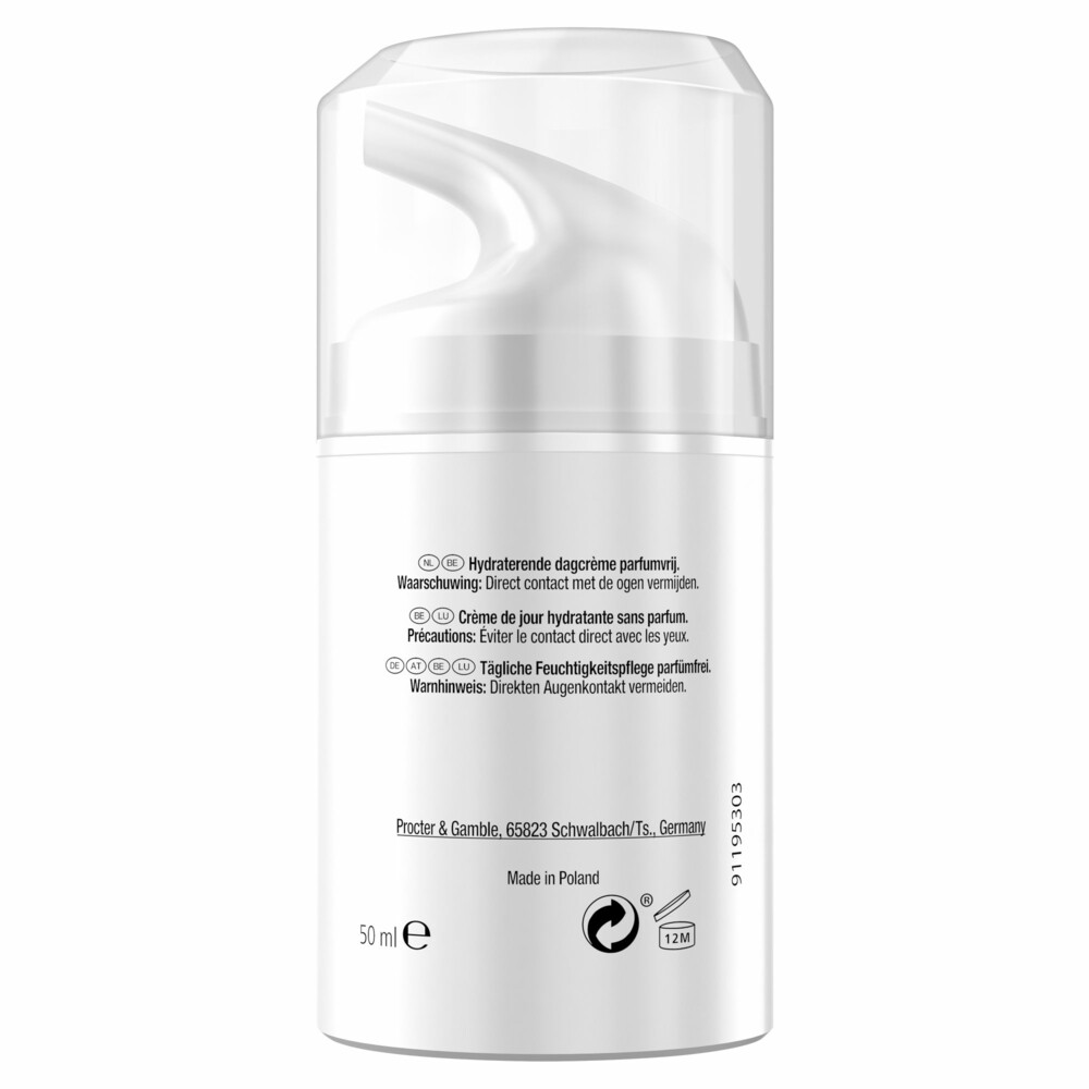4x Olay Total Effects 7-in-1 Hydraterende Dagcrème Parfumvrij50 ml
