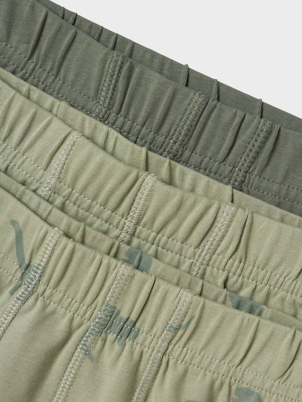 boxershort NMMTIGHTS DINO - set van 3 groen/donkergroen