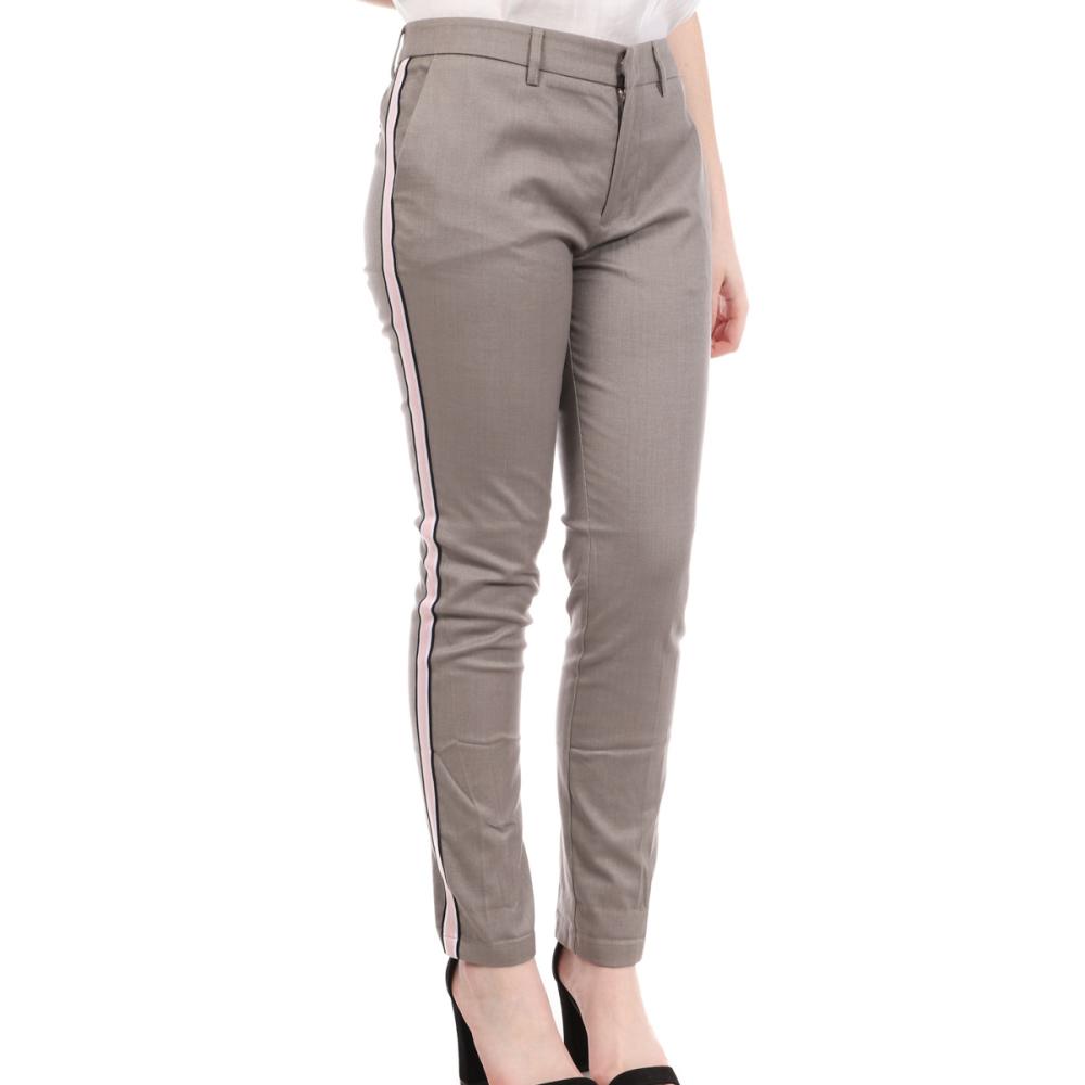 Teddy Smith Pantalon Gris Femme Teddy Smith City