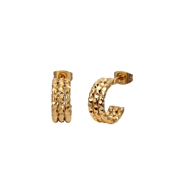 Conmé<br>Øreringe Hoops Rome small