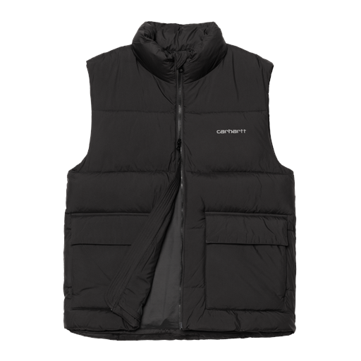 Carhartt WIP Springfield Vest, Black/Misty Grey, M